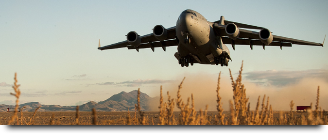 Military Bird Scaring Banner